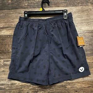 Vast Life Navy Polka Dot Mens Shorts with Logo